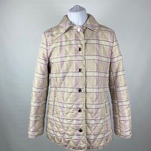 Coach Diamond Quilted Puffer Jacket Size XS EUC